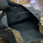 Louis Vuitton CarryAll Dark MM M25143 Black